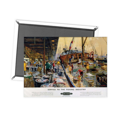 Service to the Fishing Industry Fridge Magnet