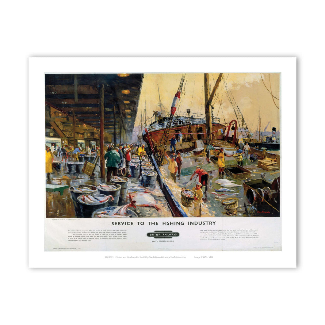 Service to the Fishing Industry Art Print