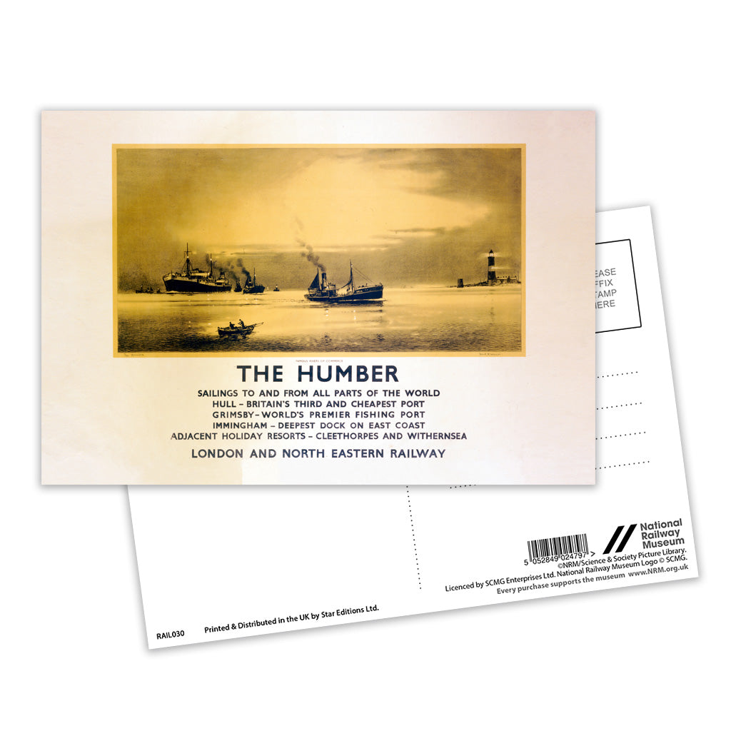 The Humber - Hull Postcard Pack of 8