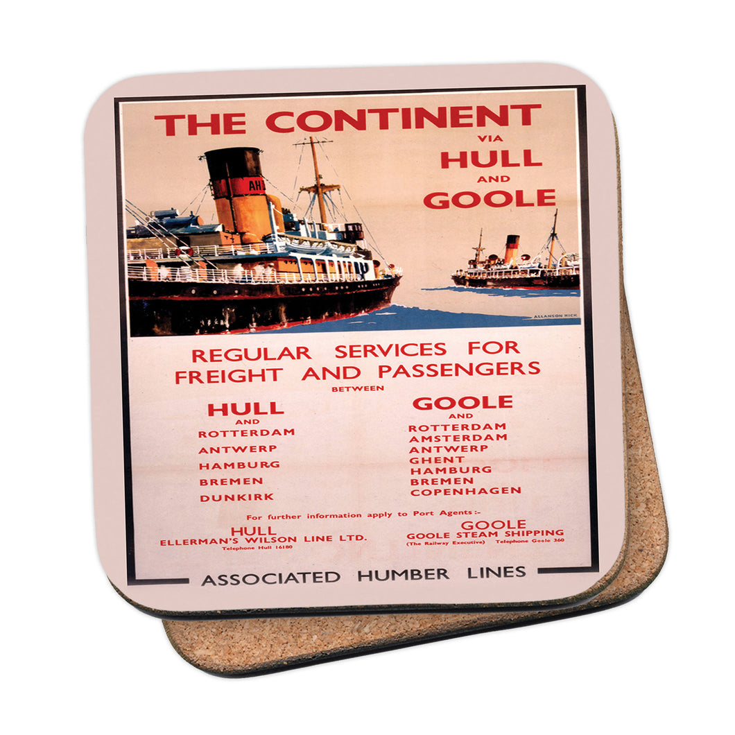 The Continent via Hull and Goole Coaster