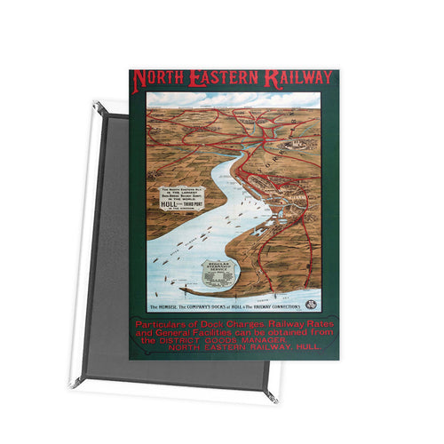 North Eastern Railway - Hull Fridge Magnet