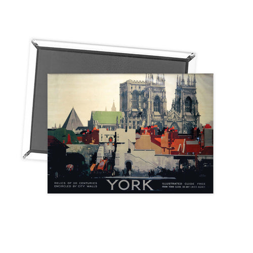 York Relics of 20 Centuries Fridge Magnet