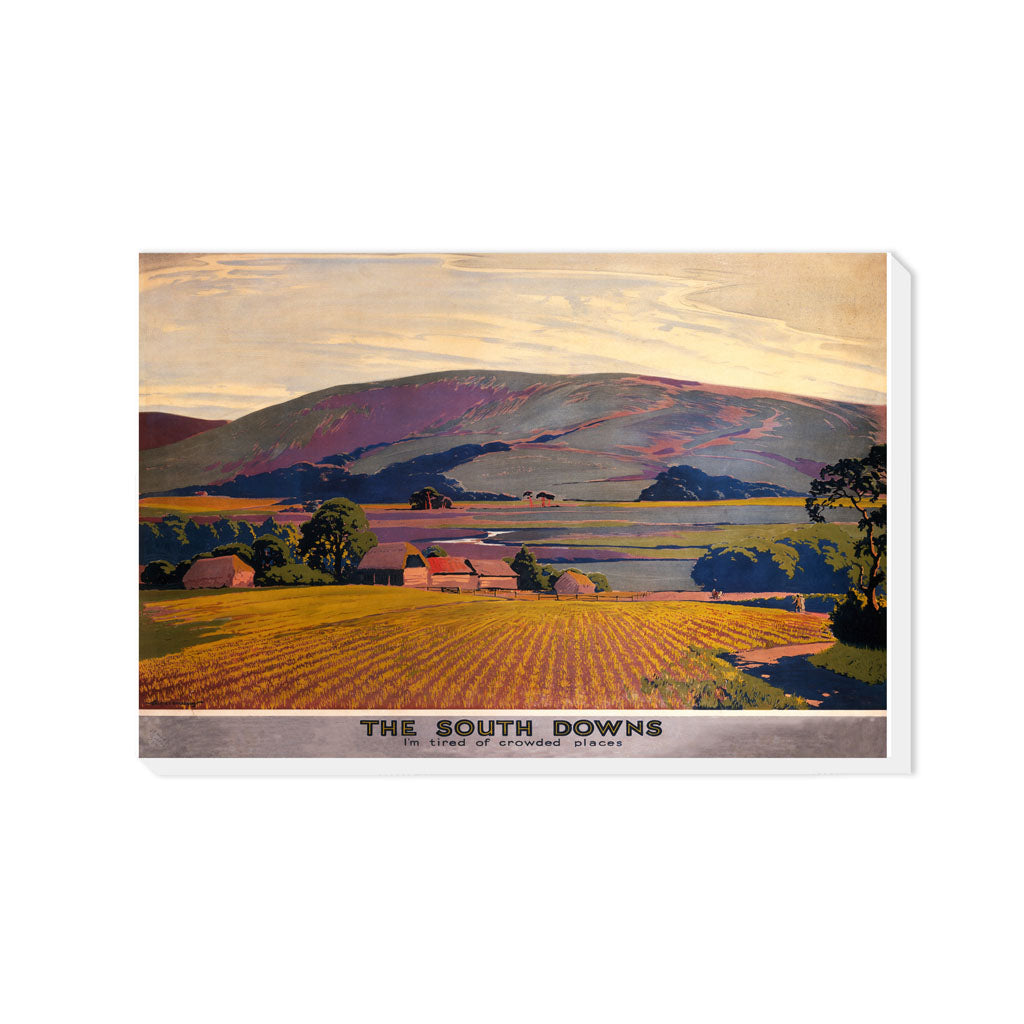 The South Downs - Southern Rambles - Canvas