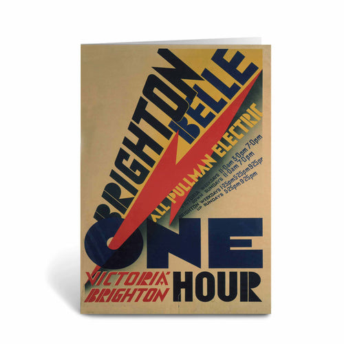 Brighton Belle Pullman Greeting Card