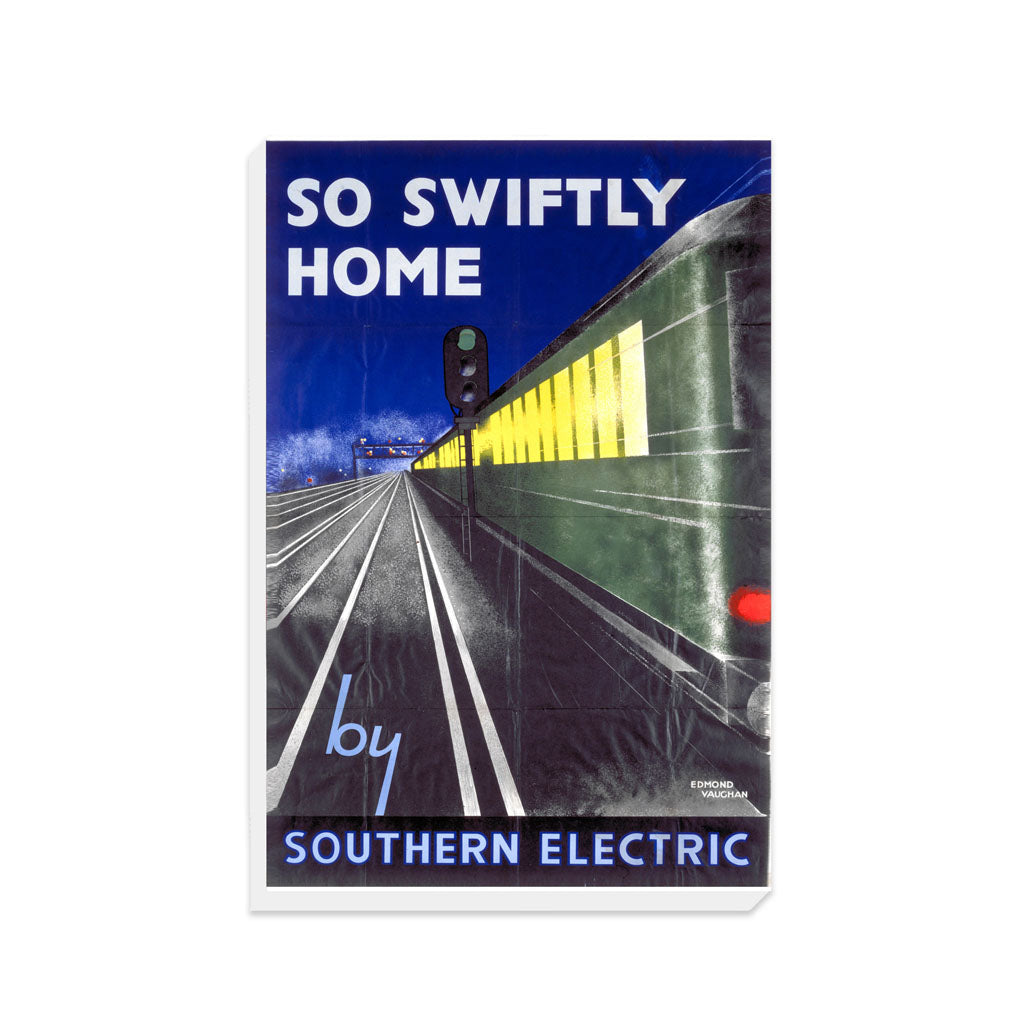 So Swiftly Home Southern Electric - Canvas