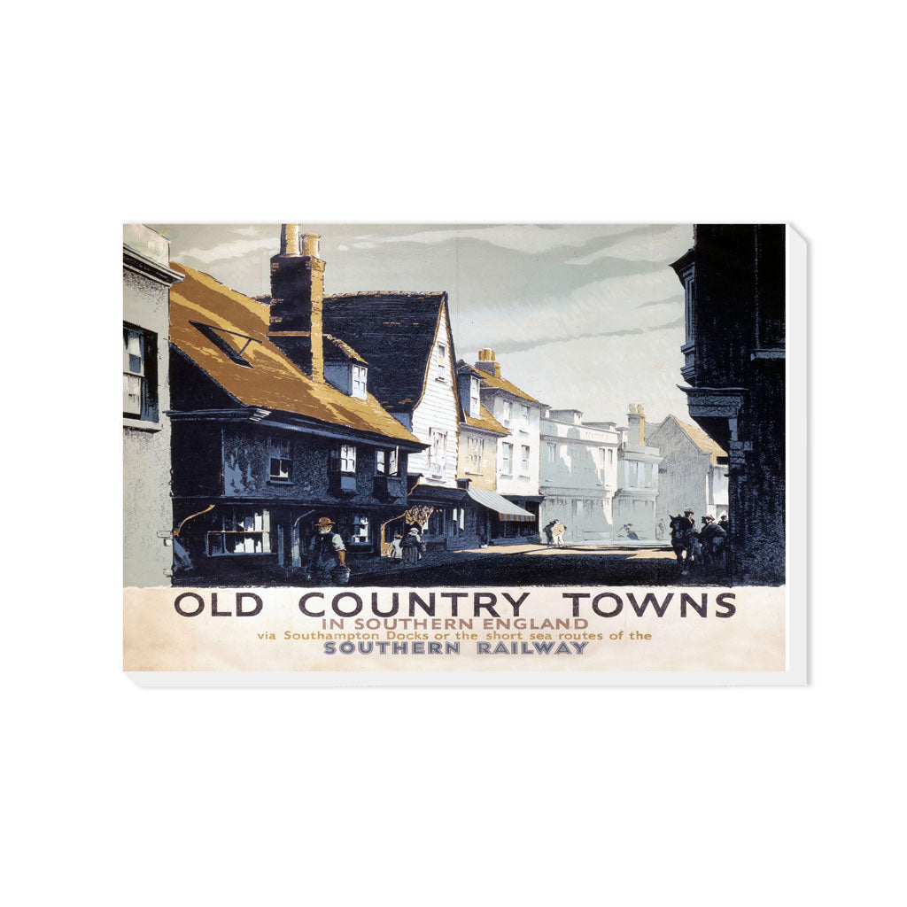Old County Towns in Southern England - Canvas