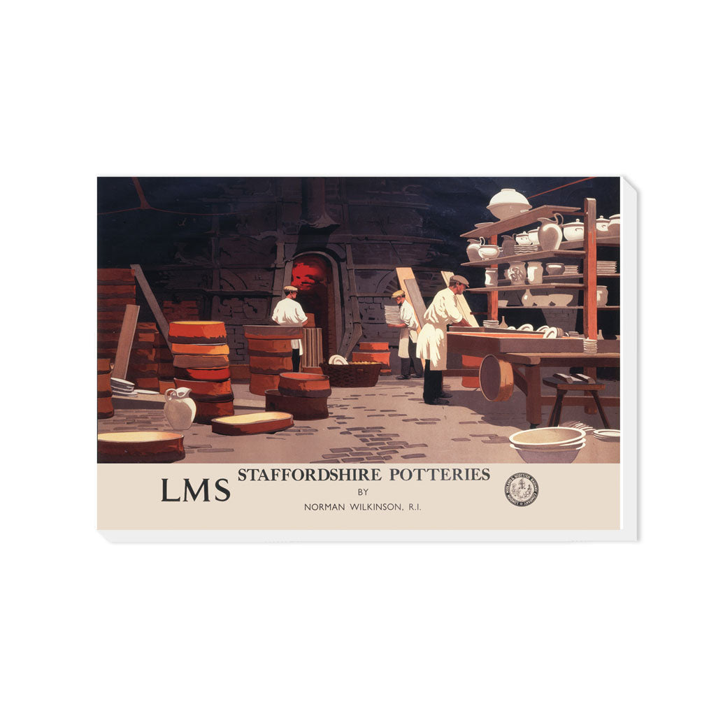 Staffordshire Potteries - Canvas