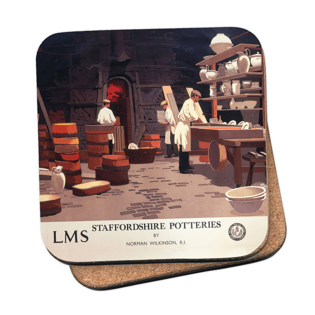 Staffordshire Potteries Coaster