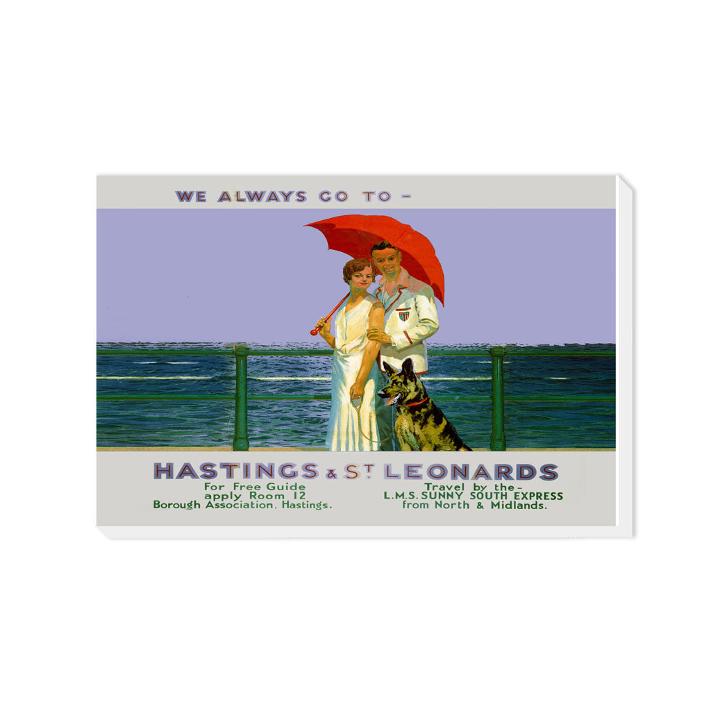 Hastings and St Leonards - Canvas