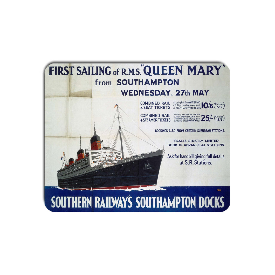 Southampton Southern Railway Queen Mary - Mouse Mat