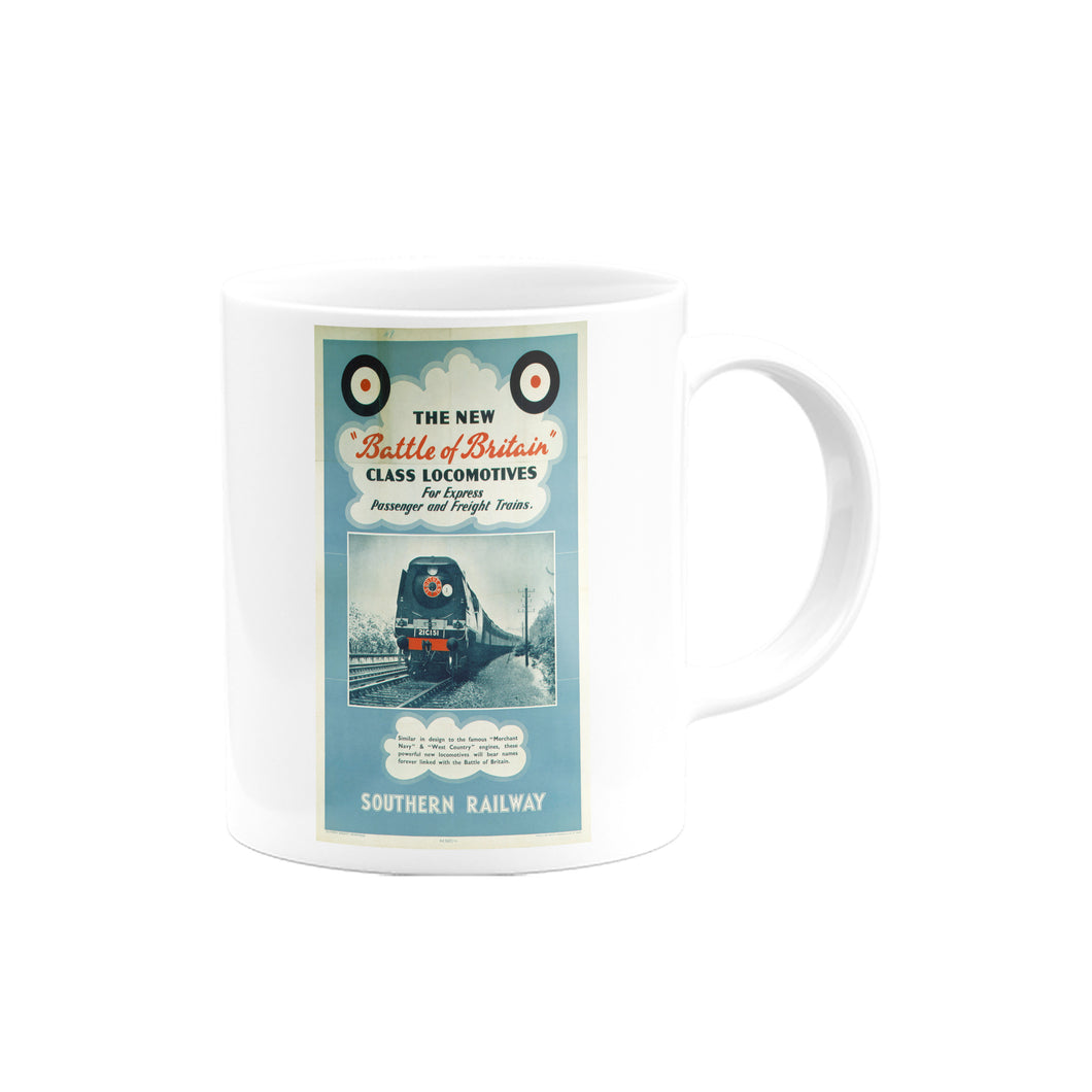 Battle of Britain Locomotives - Southern Railway Mug