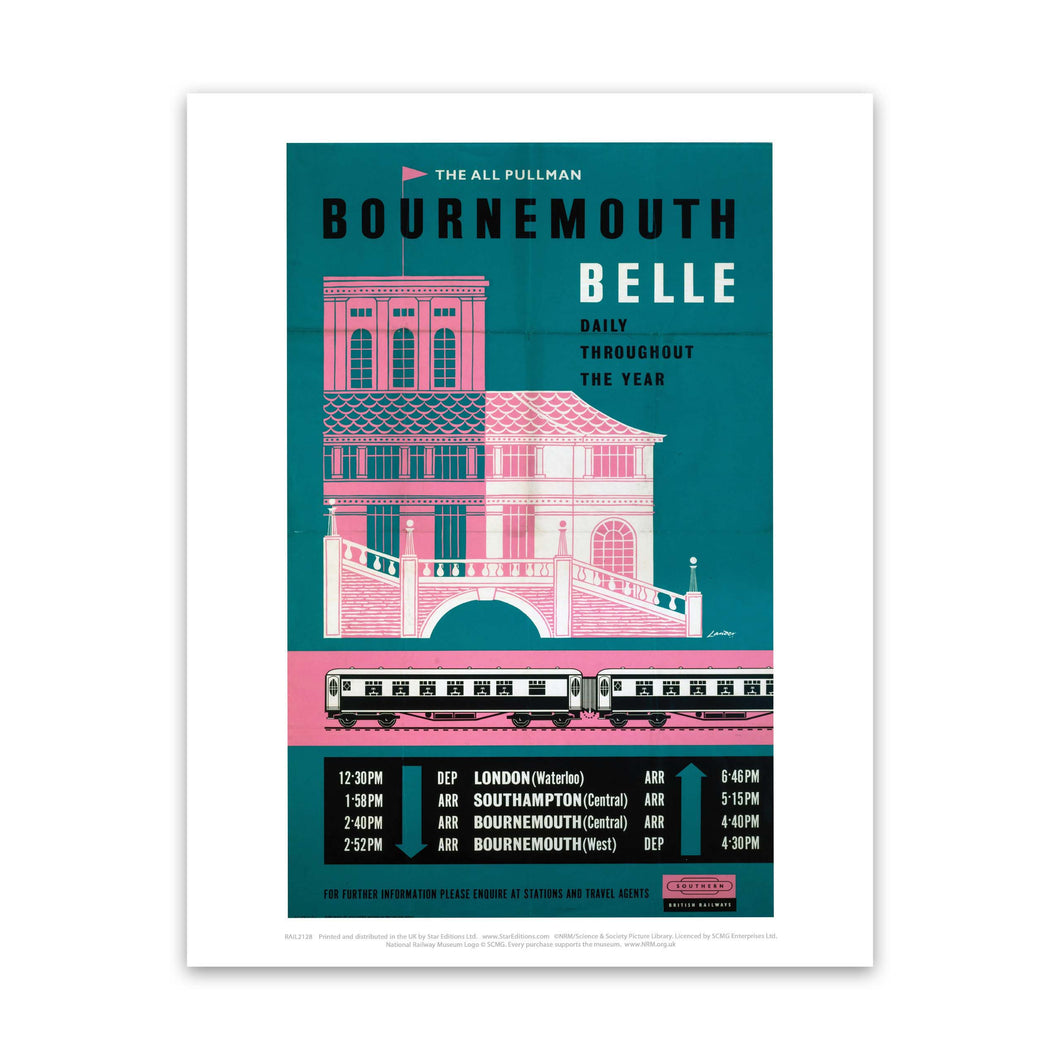 Bournemouth Belle All Pullman Art Print