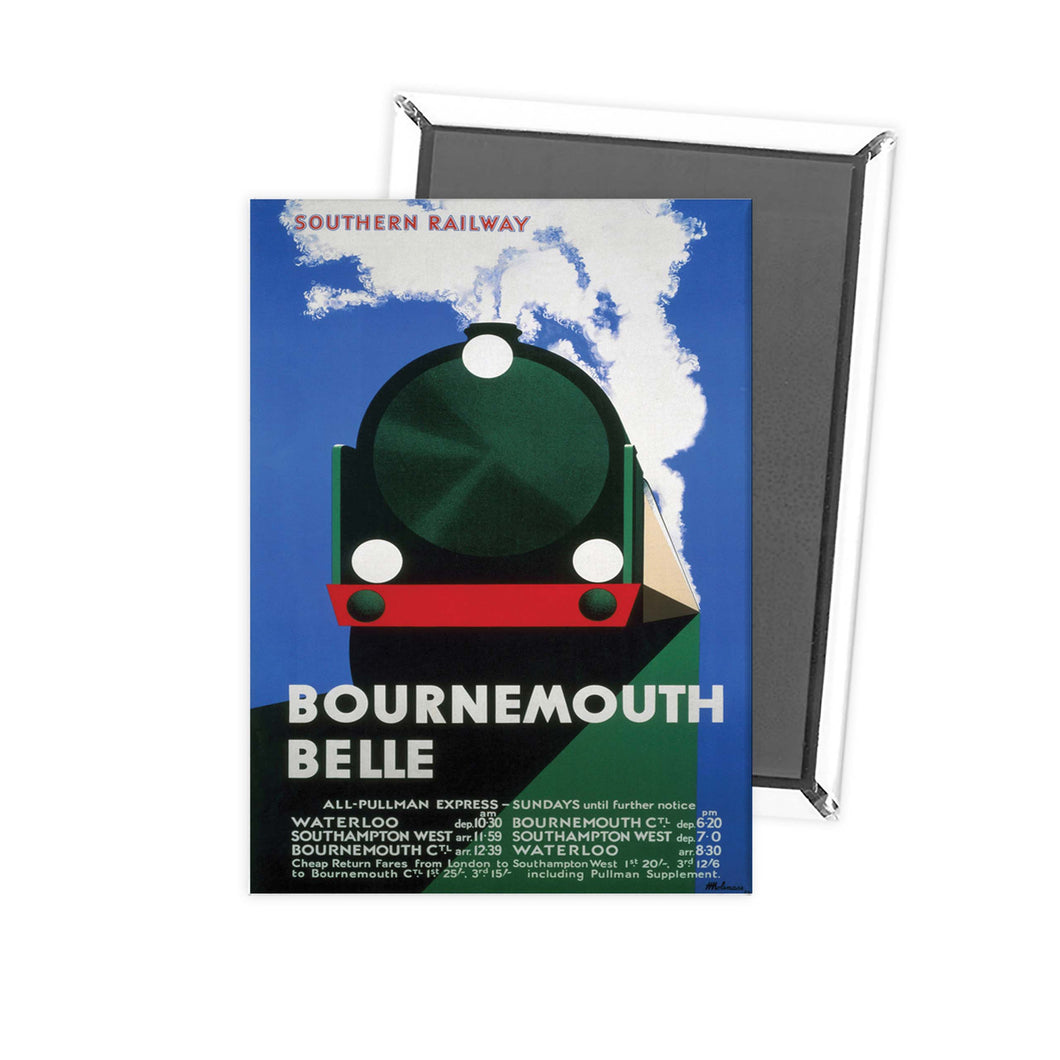 Bournemouth Belle - Southern Railway Fridge Magnet