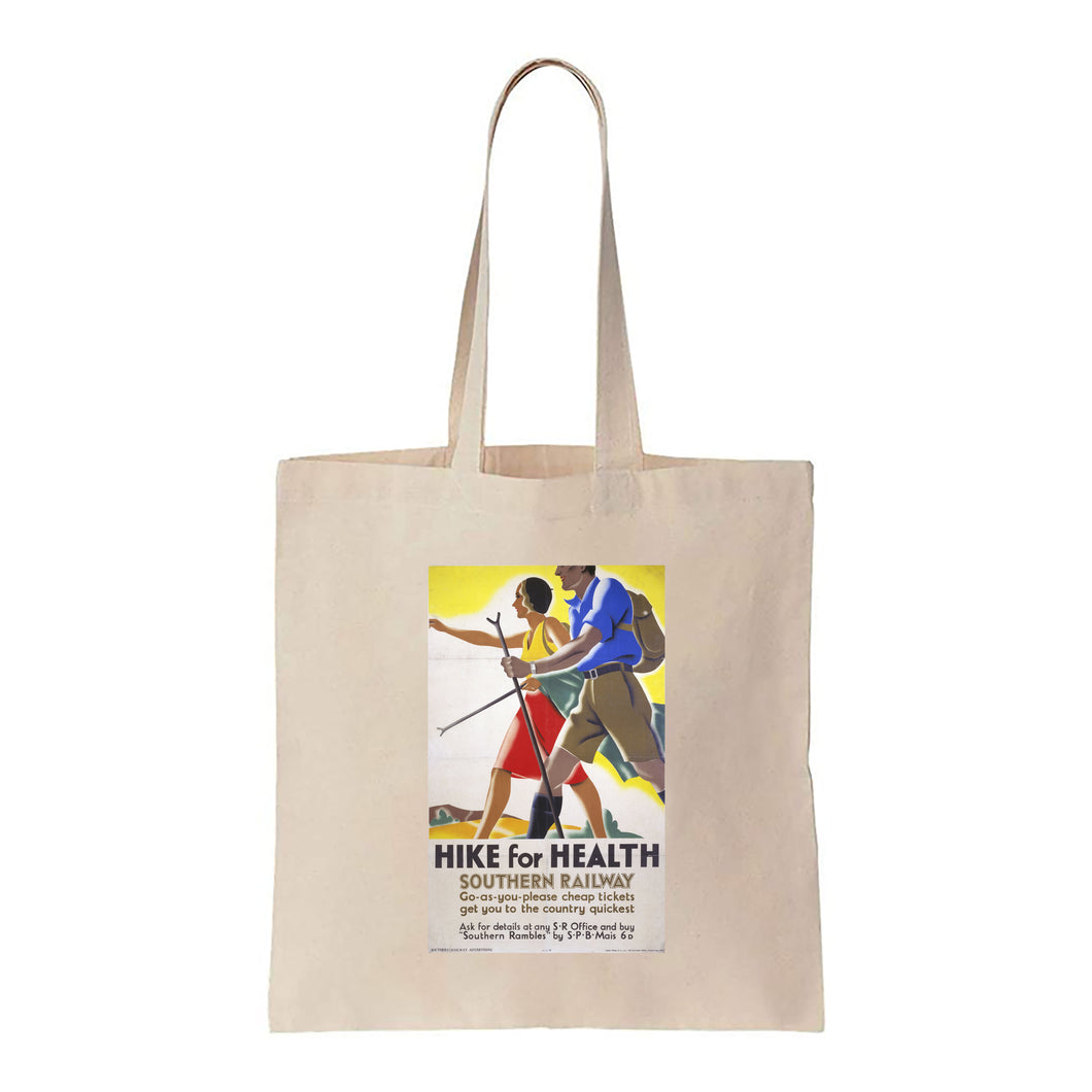 Hike for Health Southern Railway - Canvas Tote Bag