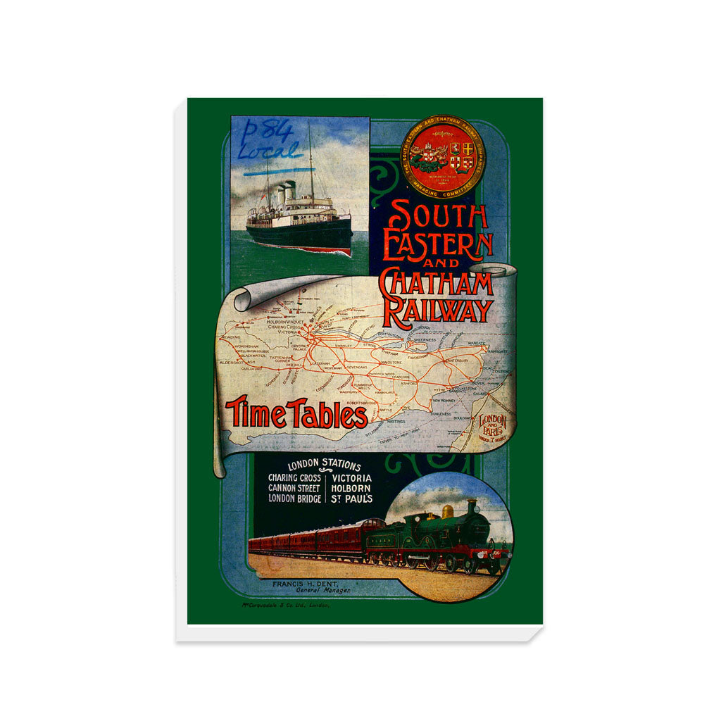 South Eastern and Chatham Railway - Canvas