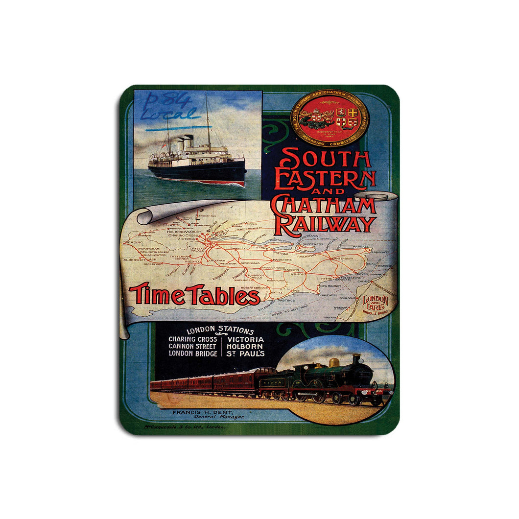 South Eastern and Chatham Railway - Mouse Mat