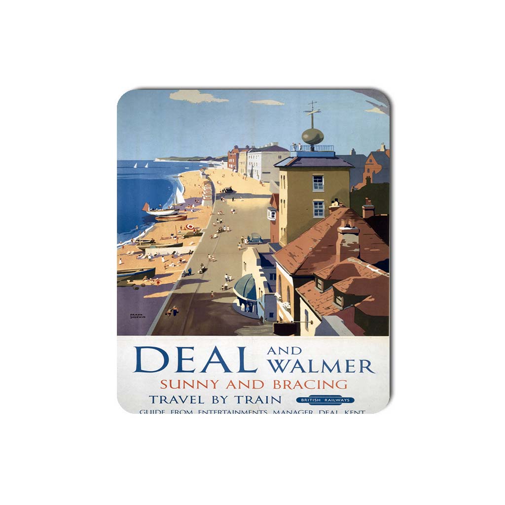 Deal and Walmer - Sunny and Bracing - Mouse Mat