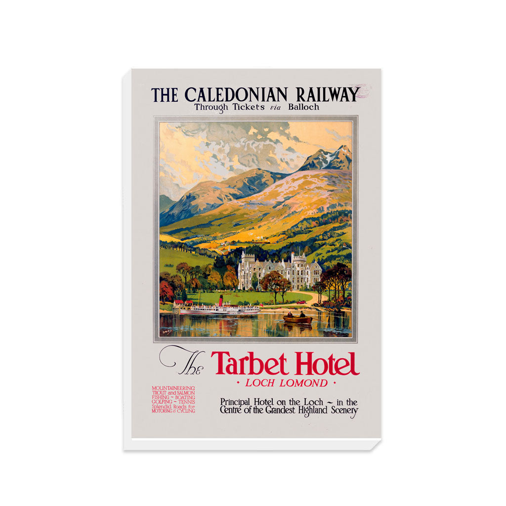 Caledonian Railway Tarbet Hotel - Canvas