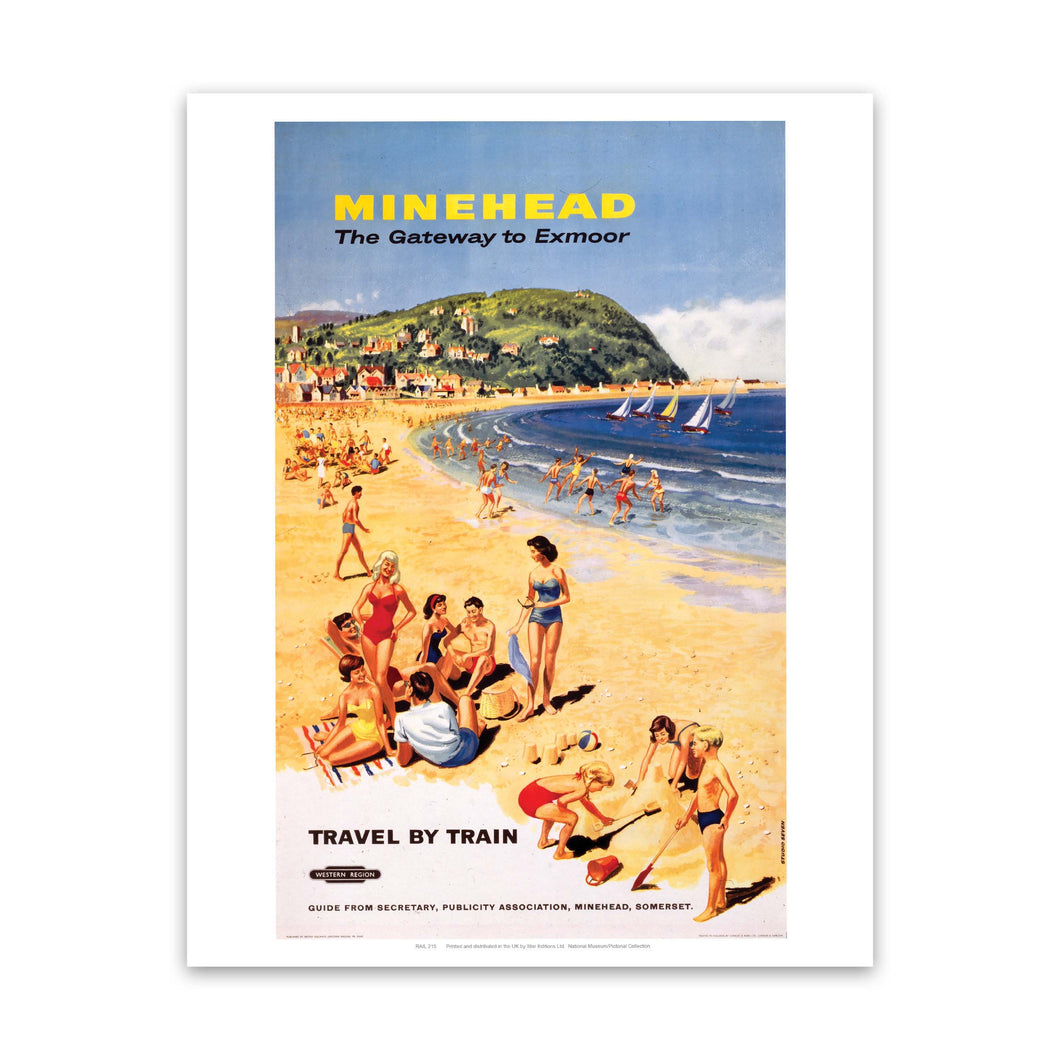 Minehead, The Gateway to Exmoor Art Print