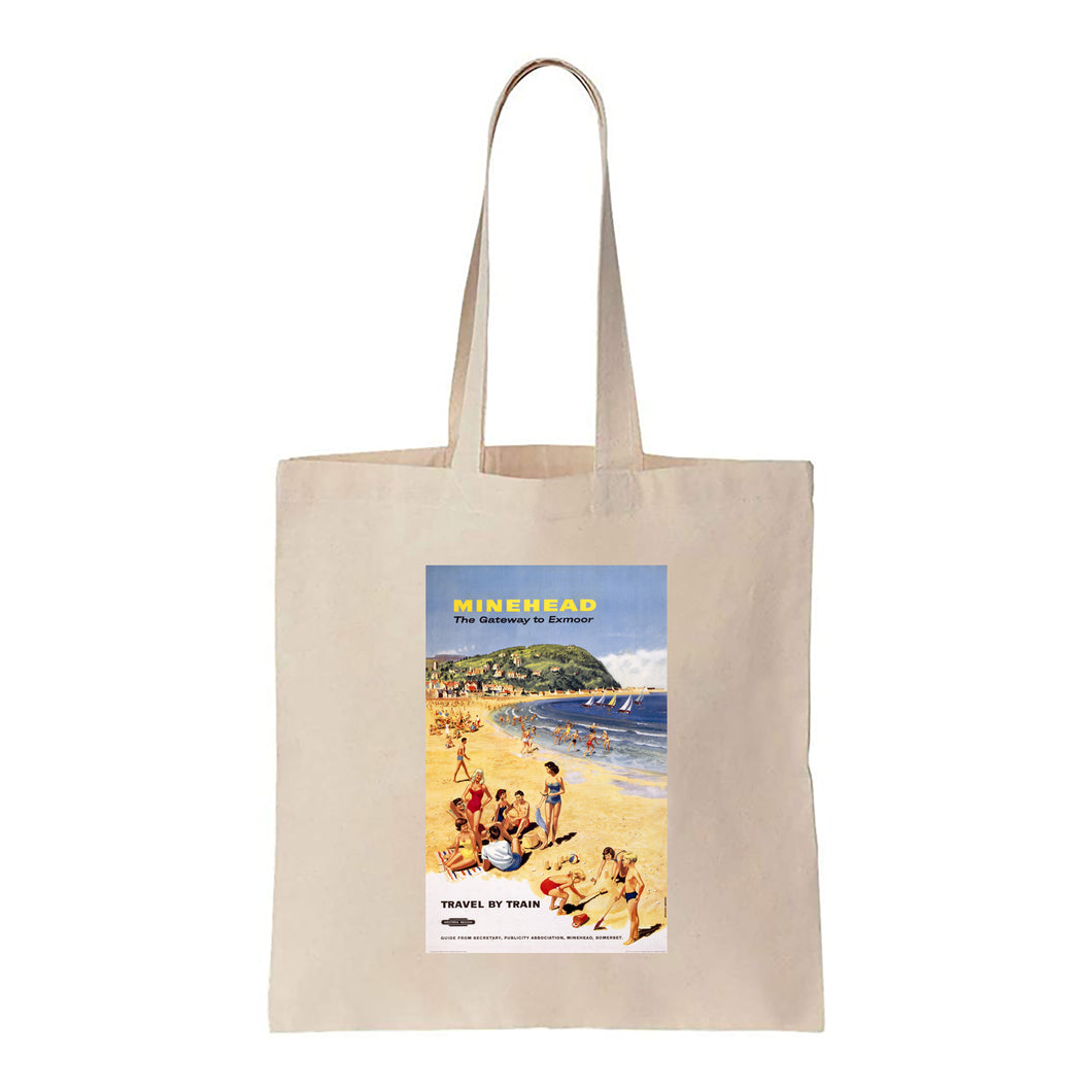 Minehead, The Gateway to Exmoor - Canvas Tote Bag