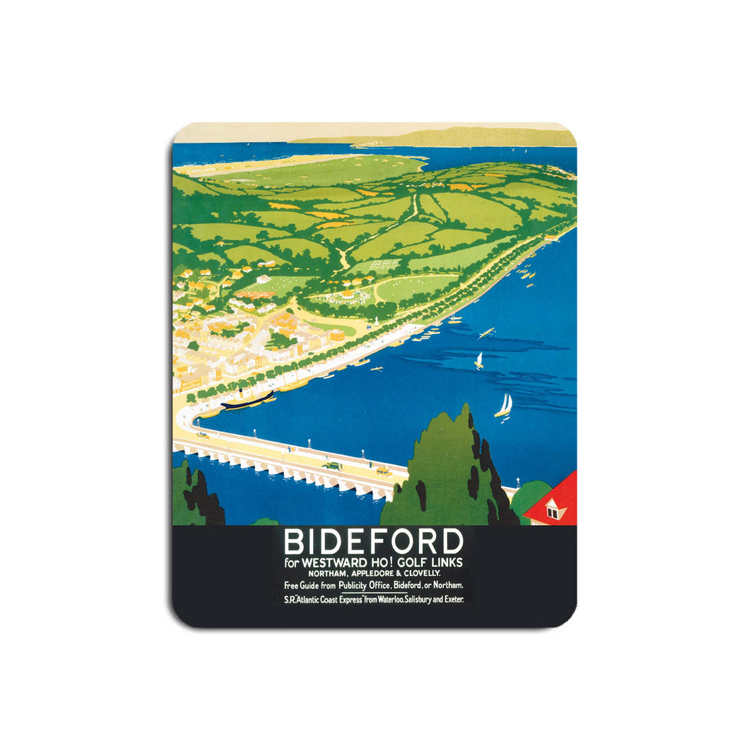 Bideford for Westward Ho! Golf Links - Mouse Mat