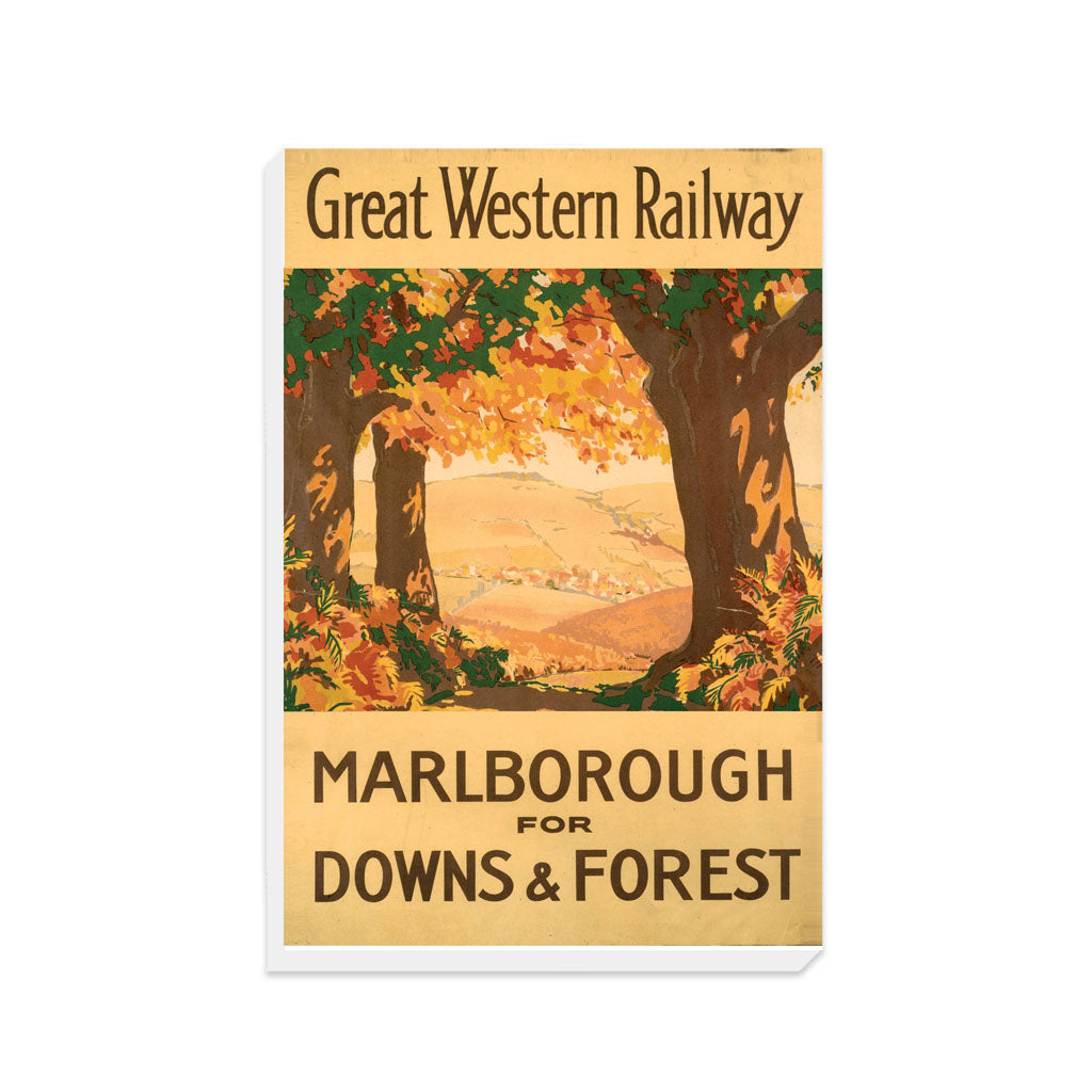 Malborough for Downs and Forest GWR - Canvas