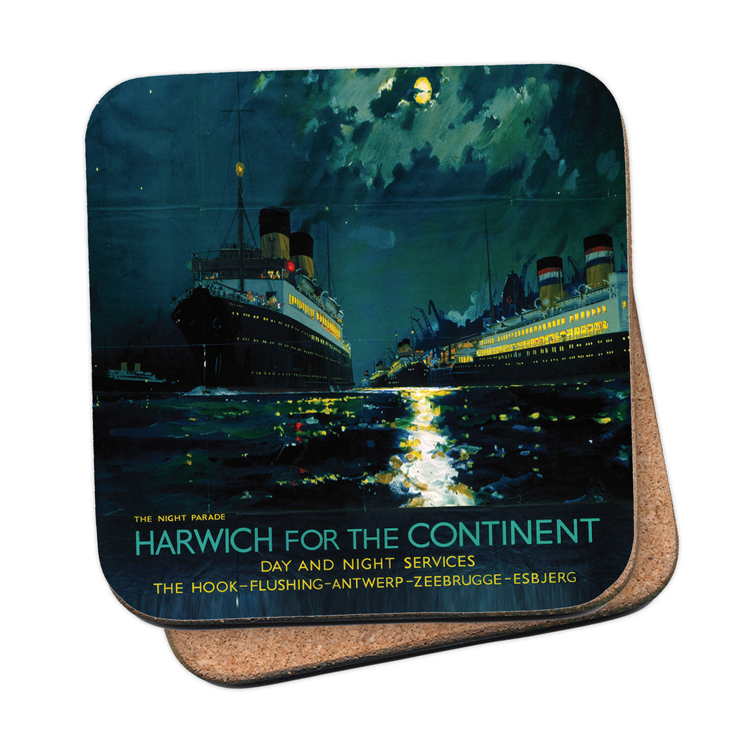 Harwich for the Continent - The Night Parade Coaster