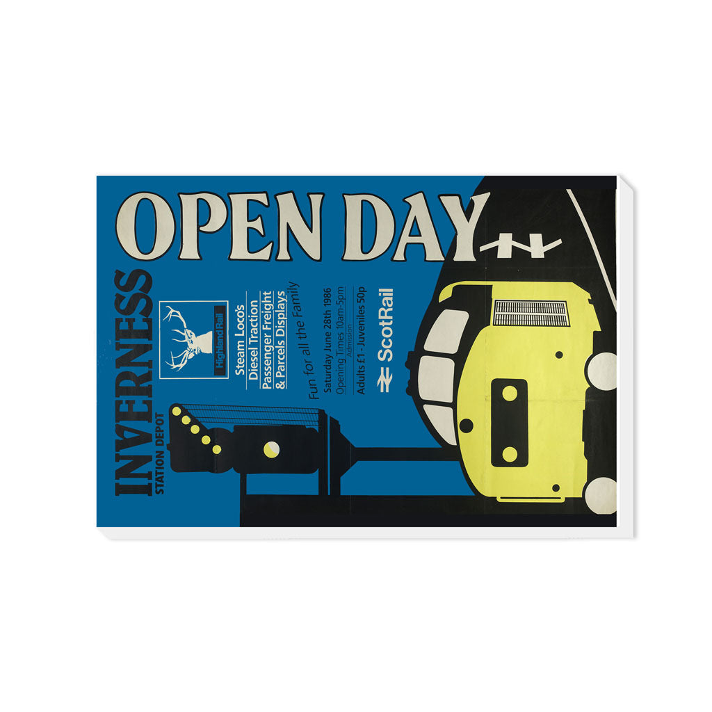 Inverness Station Depot Open Day - Canvas