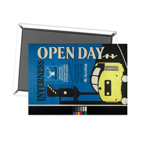 Inverness Open Day Fridge Magnet