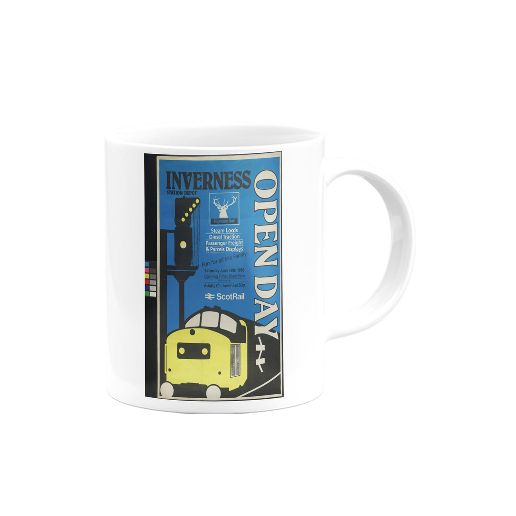 Inverness Station Depot Open Day Mug