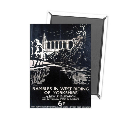 Rambles in West Riding Yorkshire Fridge Magnet