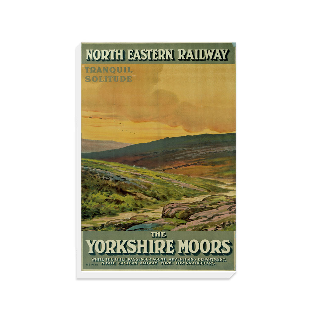 The Yorkshire Moors - Tranquil Solitude - Canvas