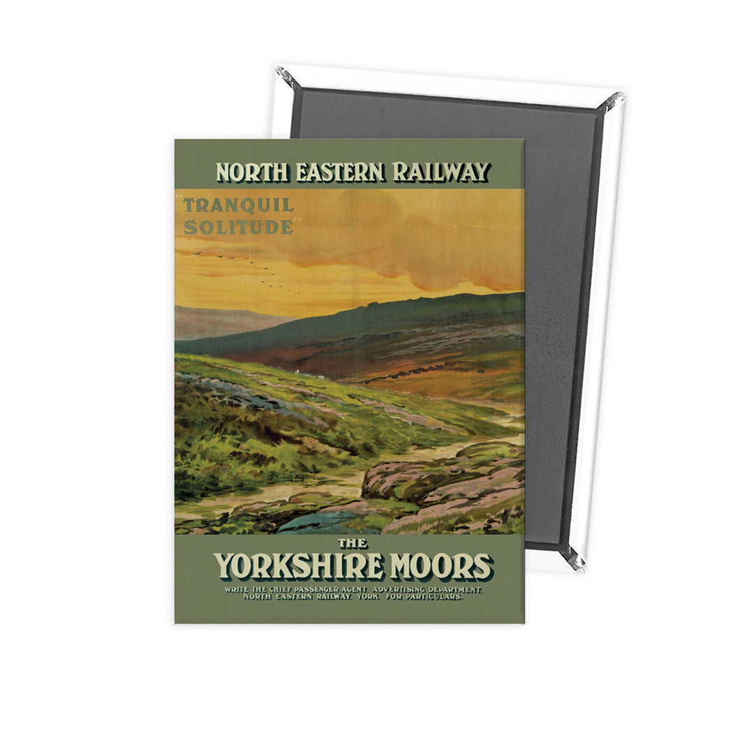 The Yorkshire Moors Fridge Magnet