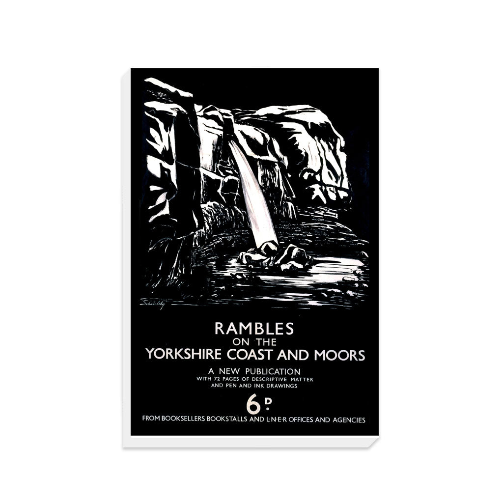 Rambles on the Yorkshire Coast and Moors - Canvas
