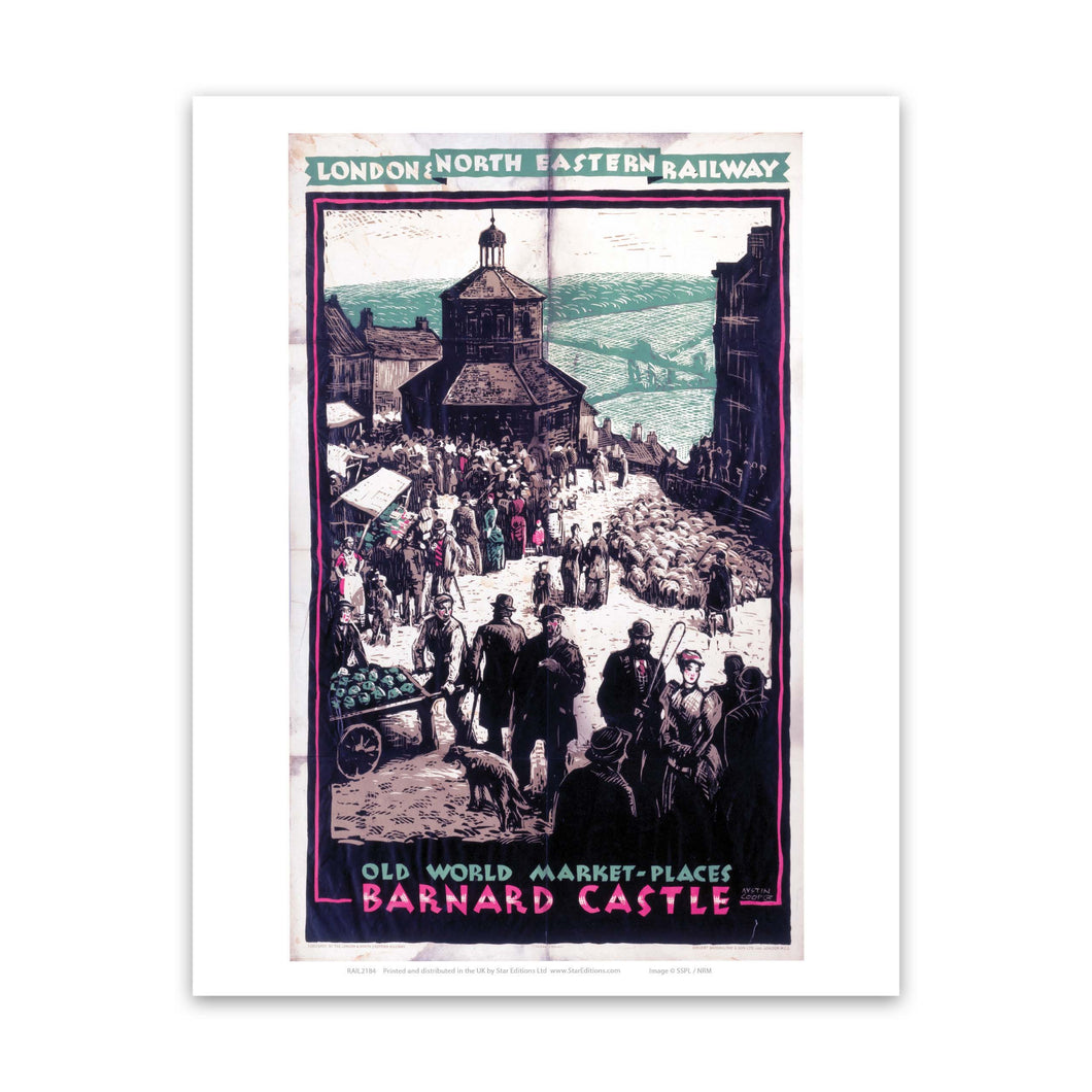 Barnard Castle LNER Teesdale Art Print