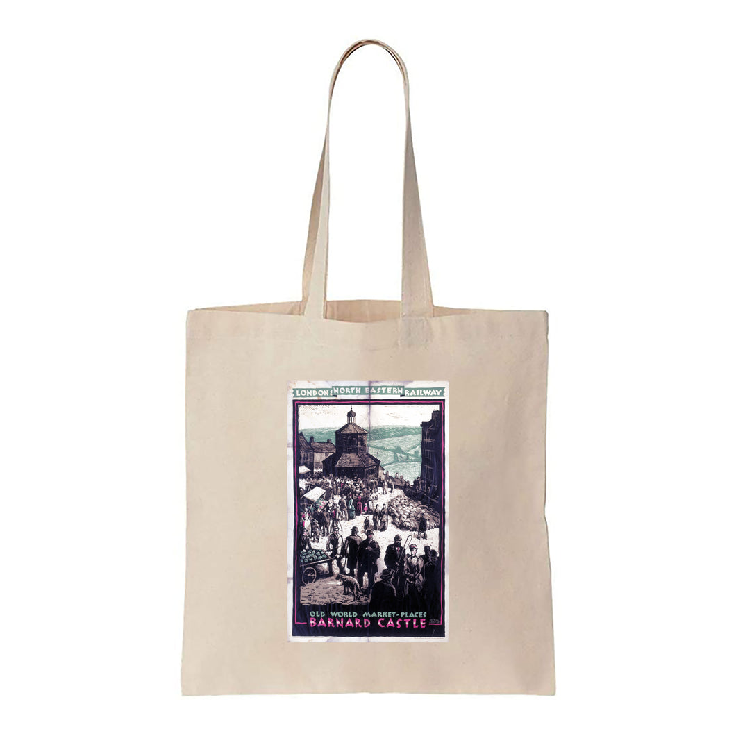 Barnard Castle LNER Teesdale - Canvas Tote Bag