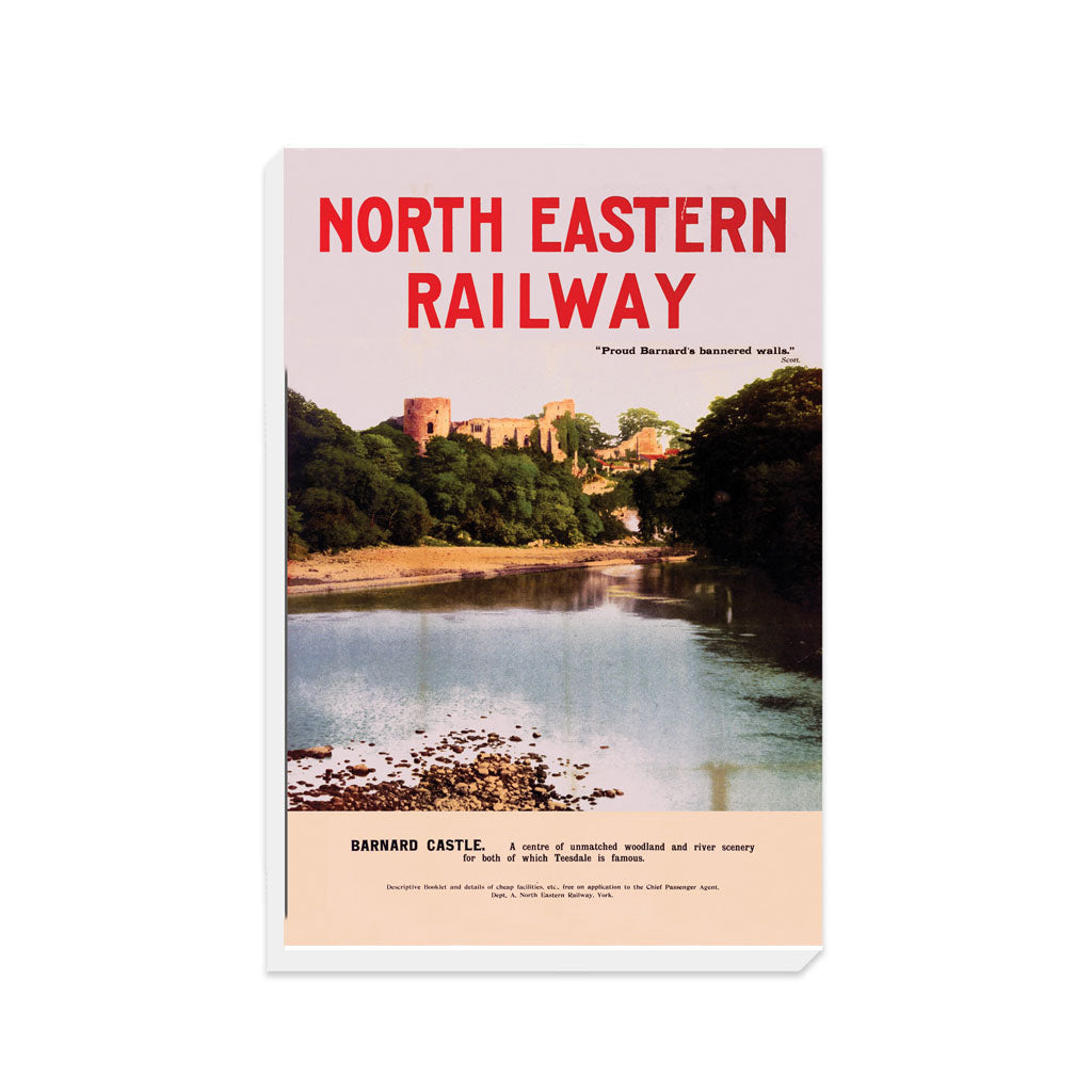 Barnard Castle LNER Teesdale - Canvas