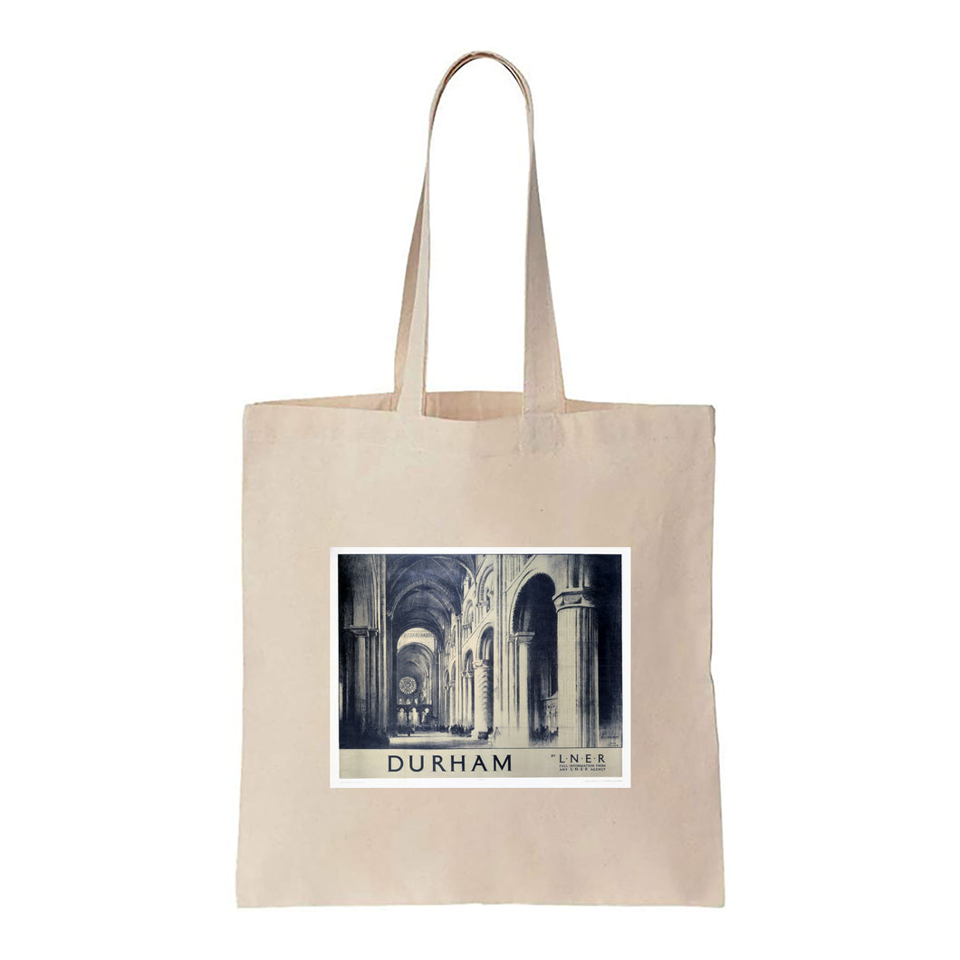 Durham by LNER - Canvas Tote Bag