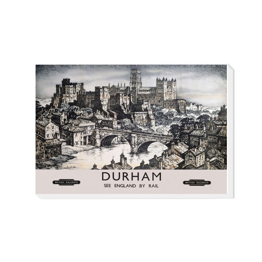 Durham See England by Rail - Canvas