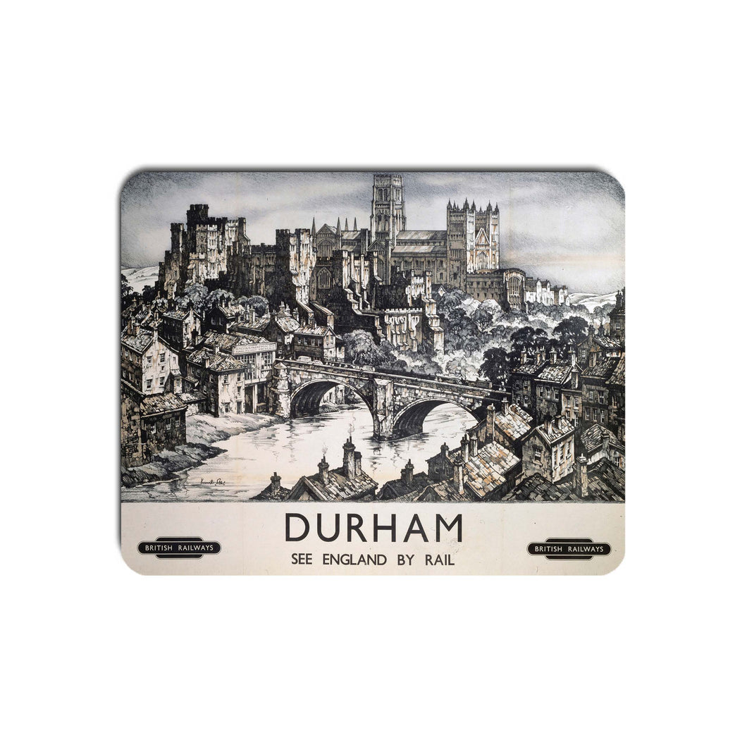 Durham See England by Rail - Mouse Mat