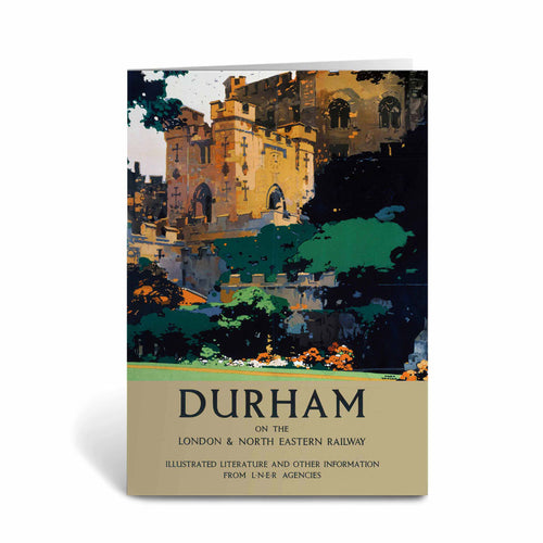 Durham on the LNER Greeting Card