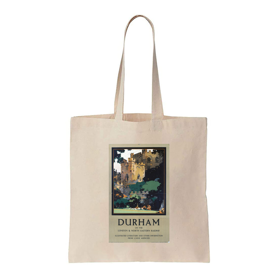 Durham on the LNER - Canvas Tote Bag