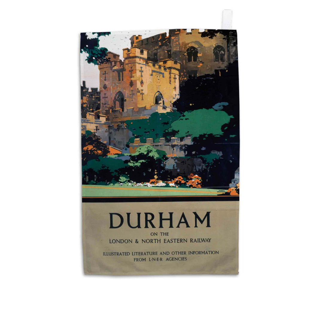 Durham on the LNER - Tea Towel