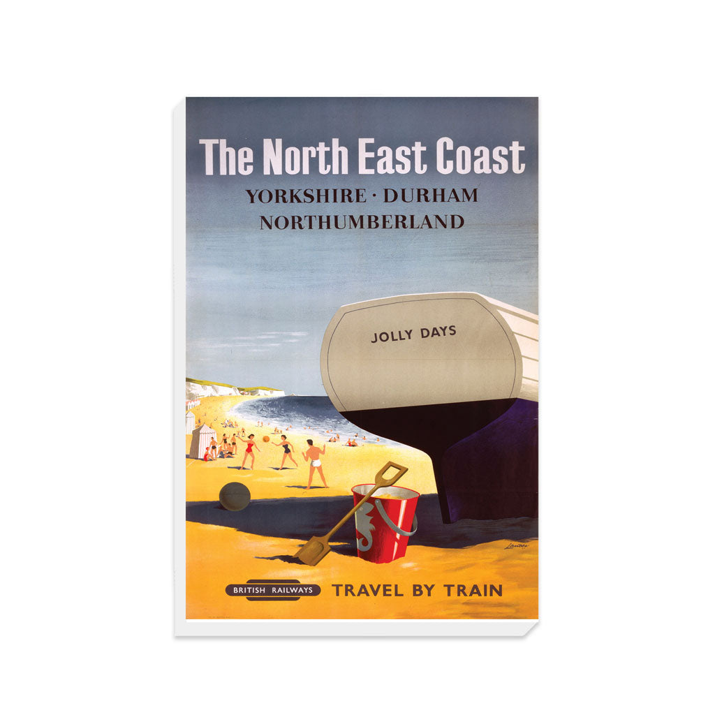 The North East Coast - Yorkshire, Durham, Northumberland - Canvas