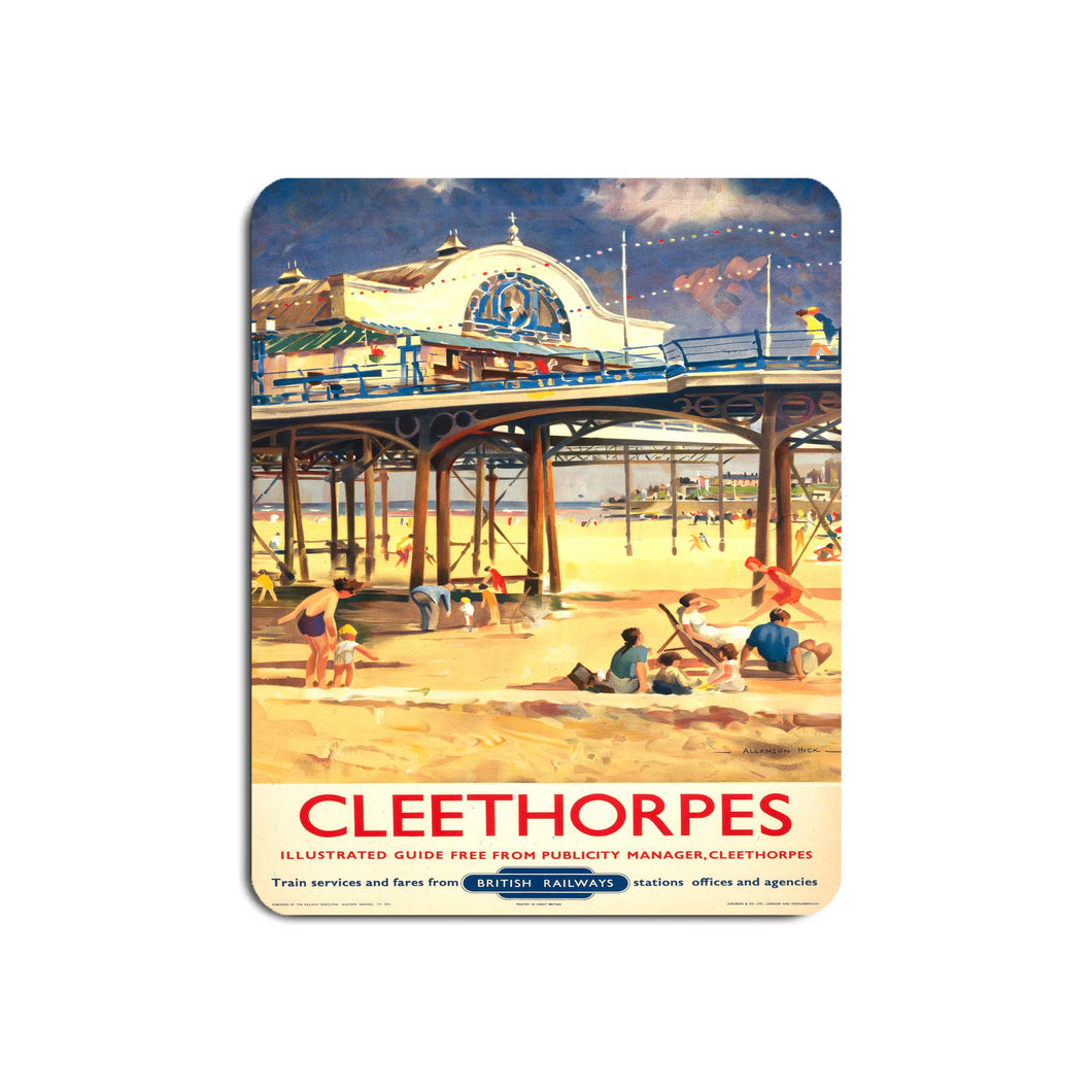 Cleethorpes It's Quicker By Rail - Pier - Mouse Mat