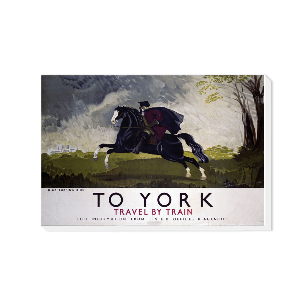 To York, Dick Turpin's Ride - Canvas