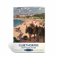 Cleethorpes - Donkey Greeting Card