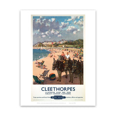 Cleethorpes - Donkey Art Print