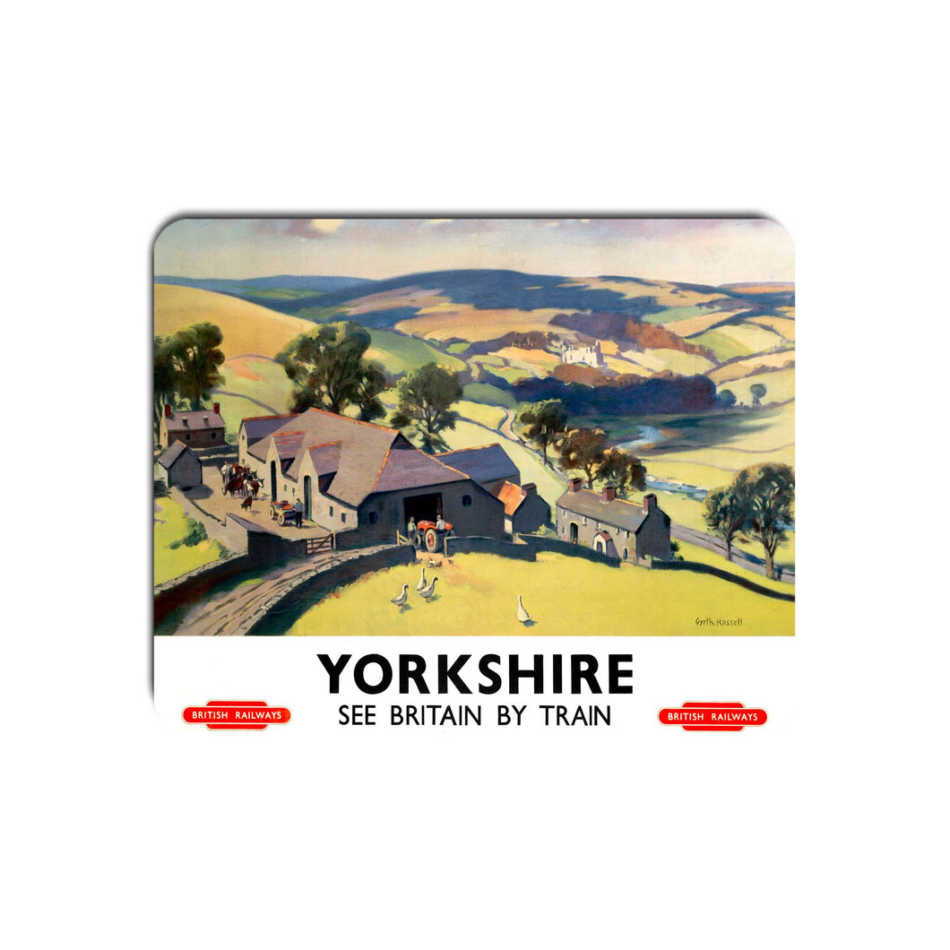 Yorkshire - British Railways - Mouse Mat