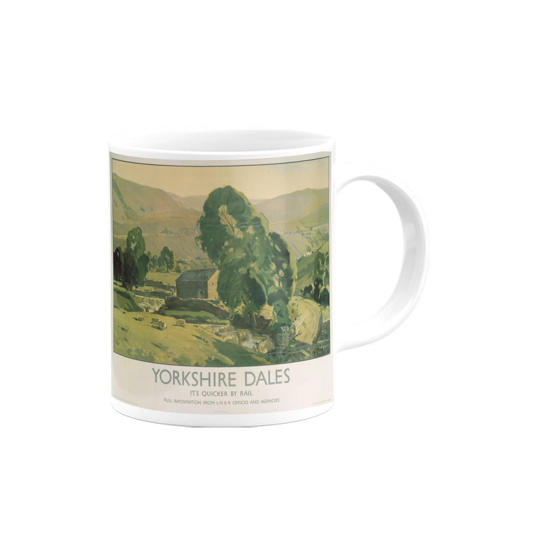 Yorkshire Dales - Quicker By Rail Mug